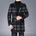 Winter New Woolen Coat Men′s MID-Length Business Jacket